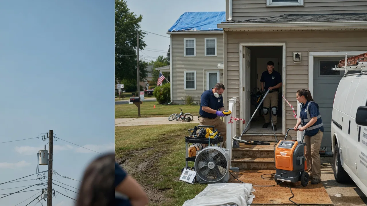 Water Damage Repair in Woodman, WI near me